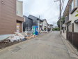 接道状況および現場風景　【小平市学園東町３丁目】