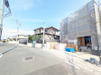 接道状況および現場風景　【福岡市南区老司３丁目】