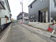 接道状況および現場風景　【志木市下宗岡２丁目】