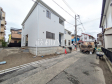接道状況および現場風景　【志木市下宗岡２丁目】