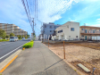 接道状況および現場風景　【昭島市中神町】
