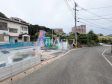 接道状況および現場風景　【福岡市南区野多目５丁目】