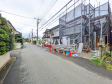 接道状況および現場風景　【武蔵村山市伊奈平６丁目】