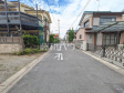接道状況および現場風景　【名古屋市北区東味鋺３丁目】