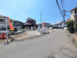 接道状況および現場風景　【八王子市諏訪町】
