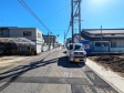 接道状況および現場風景　【北名古屋市高田寺東の川】