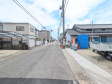 接道状況および現場風景　【北名古屋市高田寺東の川】
