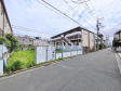 接道状況および現場風景　【武蔵野市御殿山２丁目】