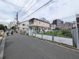 接道状況および現場風景　【武蔵野市御殿山２丁目】
