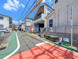接道状況および現場風景 【板橋区赤塚6丁目】 接道状況および現場風景 【板橋区赤塚6丁目】