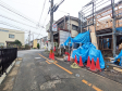 接道状況および現場風景　【富士見市水谷東２丁目】