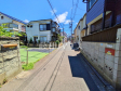 接道状況および現場風景　【中野区若宮３丁目】