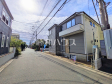 接道状況および現場風景　【三鷹市井口４丁目】