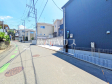 接道状況および現場風景　【朝霞市溝沼６丁目】