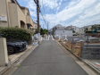 接道状況および現場風景　【中野区上鷺宮２丁目】住まいの事なら地元で豊富な実績を誇る、地域密着の当社へお任せ下さい！