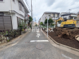 接道状況および現場風景　【練馬区西大泉１丁目】