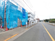 接道状況および現場風景　【立川市若葉町３丁目】