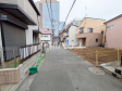 接道状況および現場風景 【杉並区和泉1丁目】 接道状況および現場風景 【杉並区和泉1丁目】