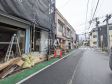 接道状況および現場風景　【板橋区幸町】
