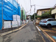 接道状況および現場風景 【杉並区井草4丁目】 接道状況および現場風景 【杉並区井草4丁目】