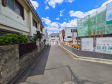 接道状況および現場風景 【杉並区井草4丁目】 接道状況および現場風景 【杉並区井草4丁目】