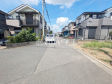 接道状況および現場風景　【新座市野火止５丁目】