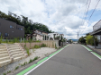 2号棟　接道状況および現場風景　【福岡市東区八田３丁目】
