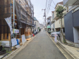 接道状況および現場風景　【世田谷区深沢５丁目】