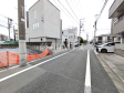 接道状況および現場風景 【練馬区豊玉中2丁目】 接道状況および現場風景 【練馬区豊玉中2丁目】