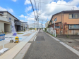 接道状況および現場風景　【西春日井郡豊山町大字豊場字殿釜】