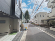 接道状況および現場風景 【杉並区上高井戸1丁目】 接道状況および現場風景 【杉並区上高井戸1丁目】