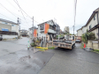 接道状況および現場風景 【八王子市大谷町】 接道状況および現場風景 【八王子市大谷町】