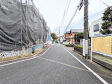 接道状況および現場風景　【練馬区南大泉２丁目】
