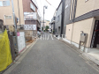 接道状況および現場風景 【中野区中央2丁目】 接道状況および現場風景 【中野区中央2丁目】