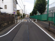 接道状況及び現場風景(現況：古屋有)　【調布市上石原３丁目】