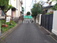 接道状況及び現場風景(現況：古屋有)　【調布市上石原３丁目】