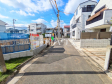 接道状況および現場風景　【中野区白鷺２丁目】