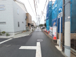 接道状況および現場風景　【杉並区本天沼１丁目】