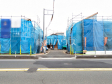 現場風景　完成前ですがご見学できます。通常ではなかなか見ることのできない建物構造も、建築中だからこそご覧になれます。　【立川市一番町６丁目】