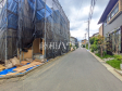 接道状況および現場風景 【富士見市羽沢2丁目】 接道状況および現場風景 【富士見市羽沢2丁目】