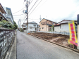 接道状況および現場風景 【八王子市平岡町】 接道状況および現場風景 【八王子市平岡町】