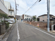 接道状況および現場風景　【練馬区石神井台７丁目】