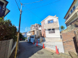 接道状況および現場風景　【三鷹市井の頭１丁目】