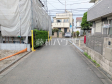 接道状況および現場風景　【狛江市猪方３丁目】