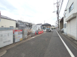 接道状況および現場風景　【練馬区高松６丁目】