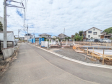 接道状況および現場風景　【武蔵村山市神明４丁目】
