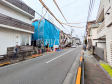 接道状況および現場風景　【練馬区中村２丁目】