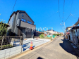 接道状況および現場風景　【東大和市新堀２丁目】