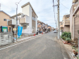 接道状況および現場風景　【小平市小川町２丁目】
