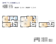 建物プラン例（間取図）　【中野区上鷺宮２丁目】　[参考プラン] 建物価格：2,300万円（税込）　建物面積：78.45m&sup2;
